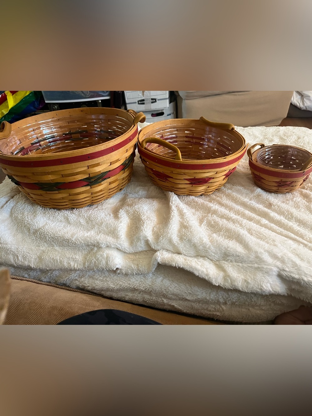 Longaberger Baskets - Set of 3